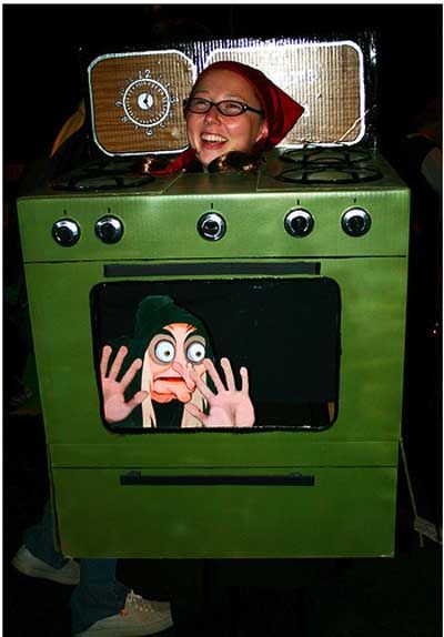 Witch in the oven